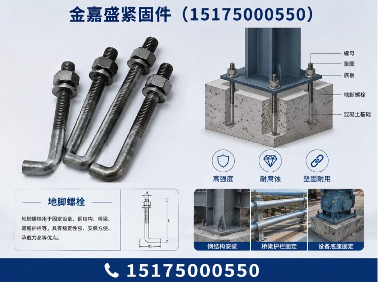 广平县地脚螺栓展示图